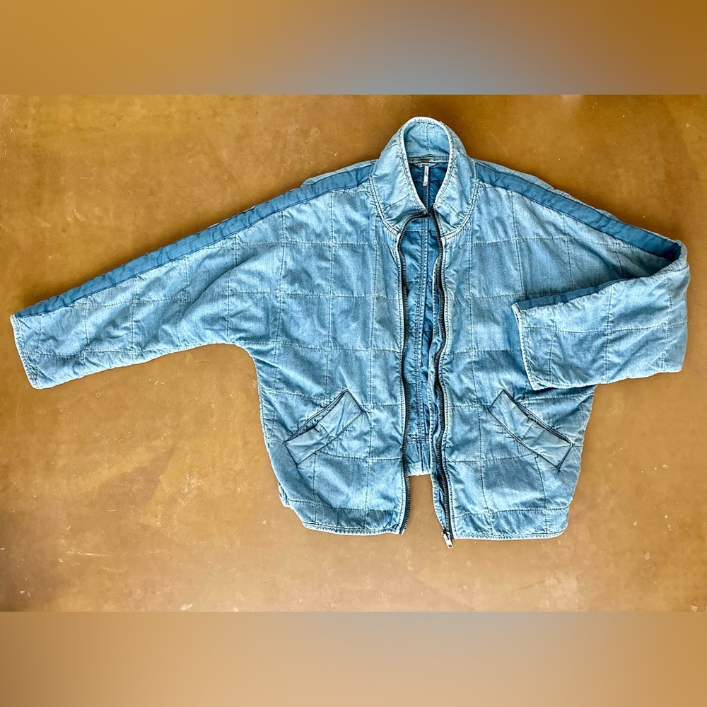 Free People Dolman Quilted Jacket